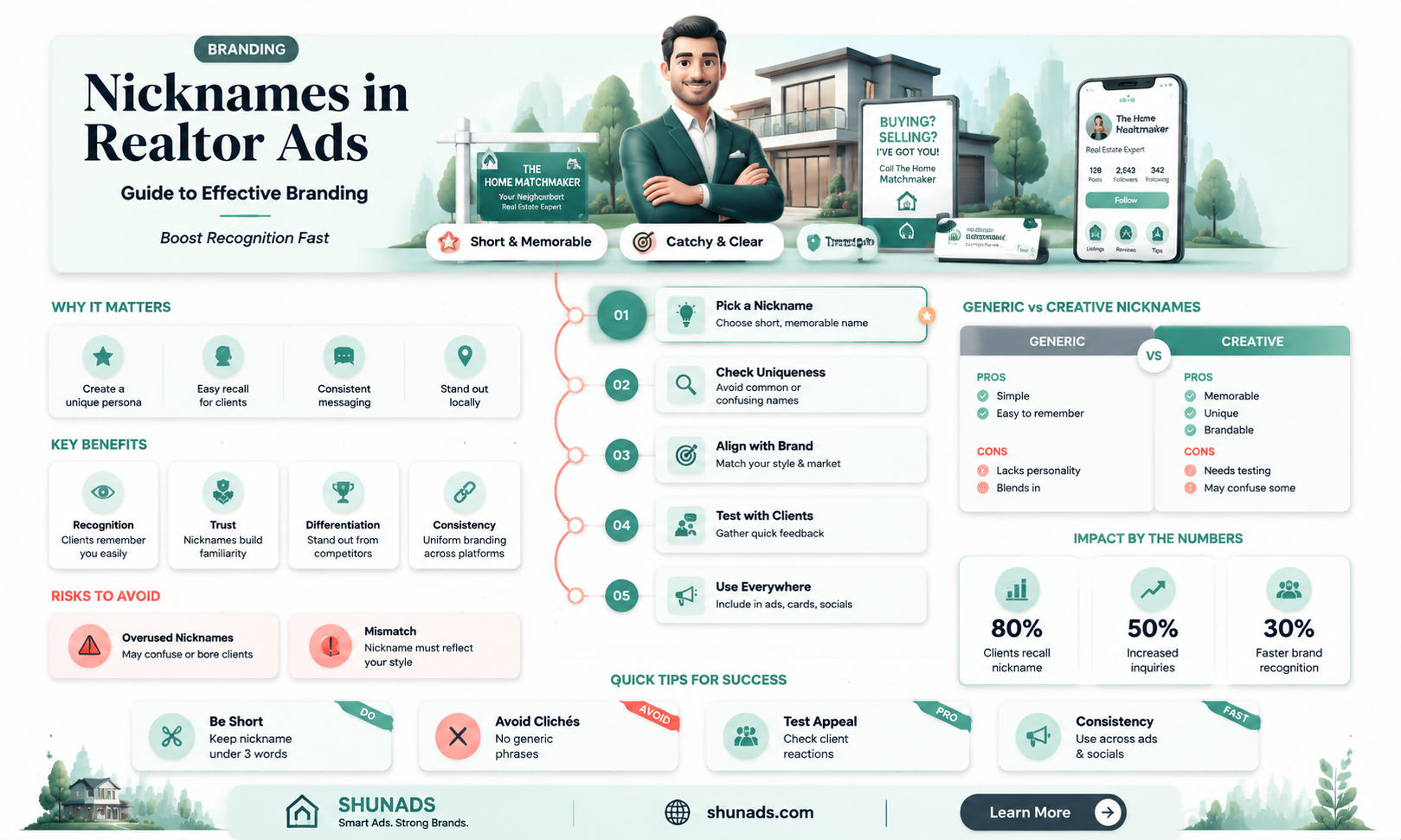 can a realtor use a nick name in an advertisement
