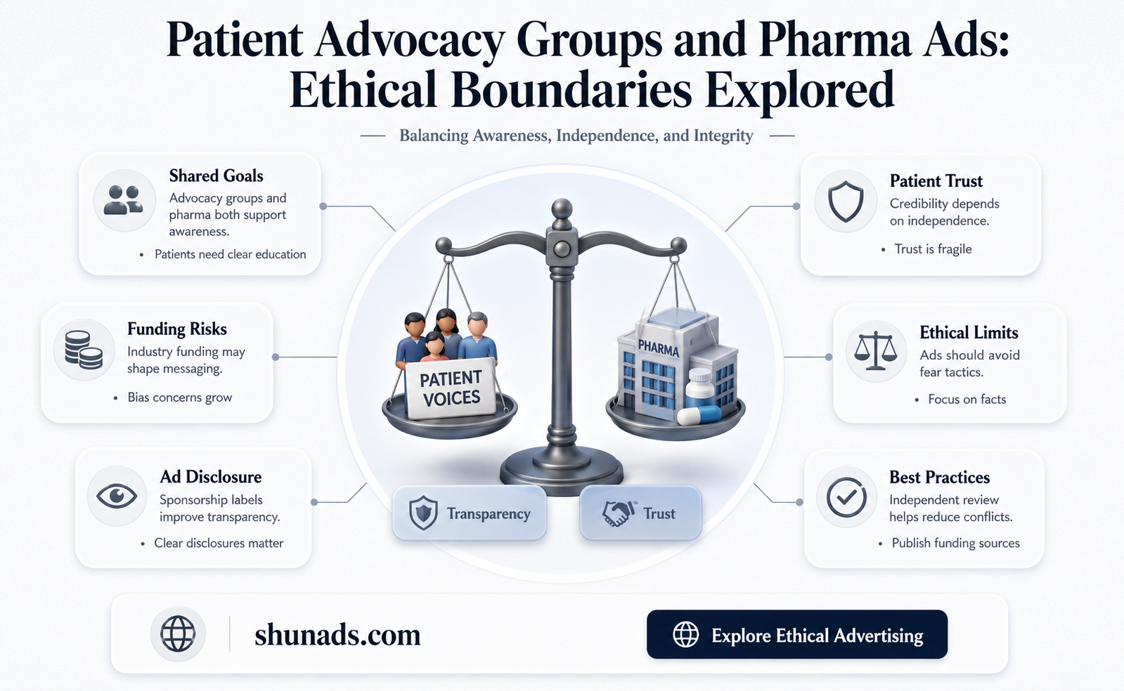can patient advocacy groups advertise for pharma