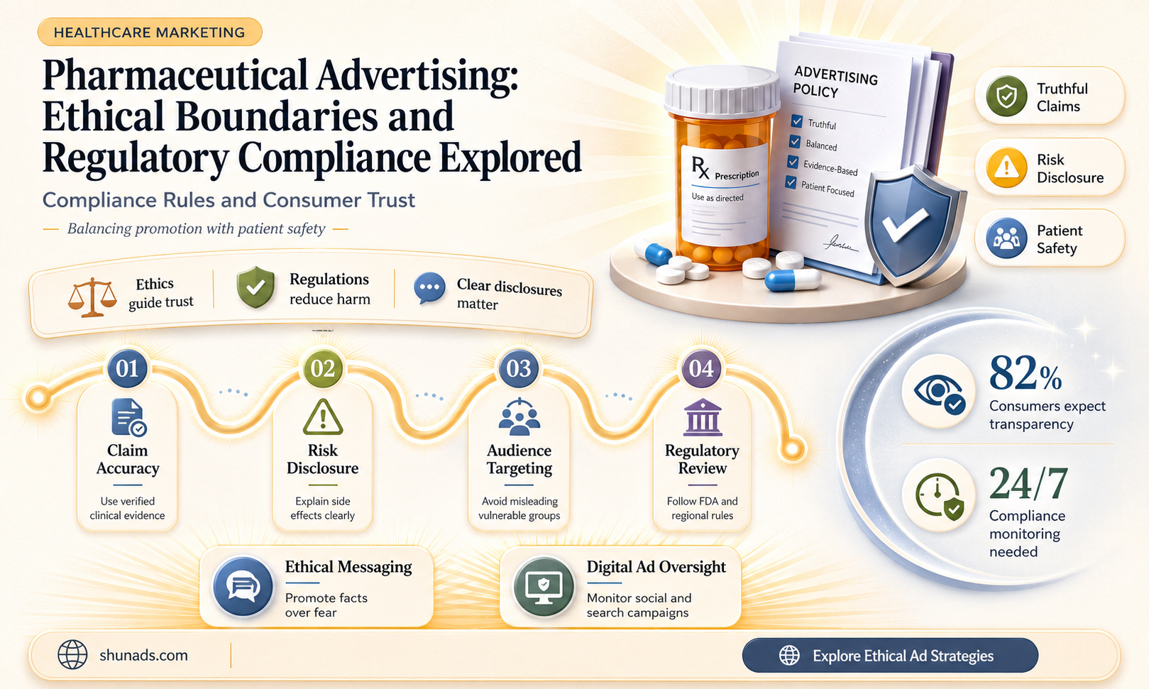 can pharmaceutical companies advertise
