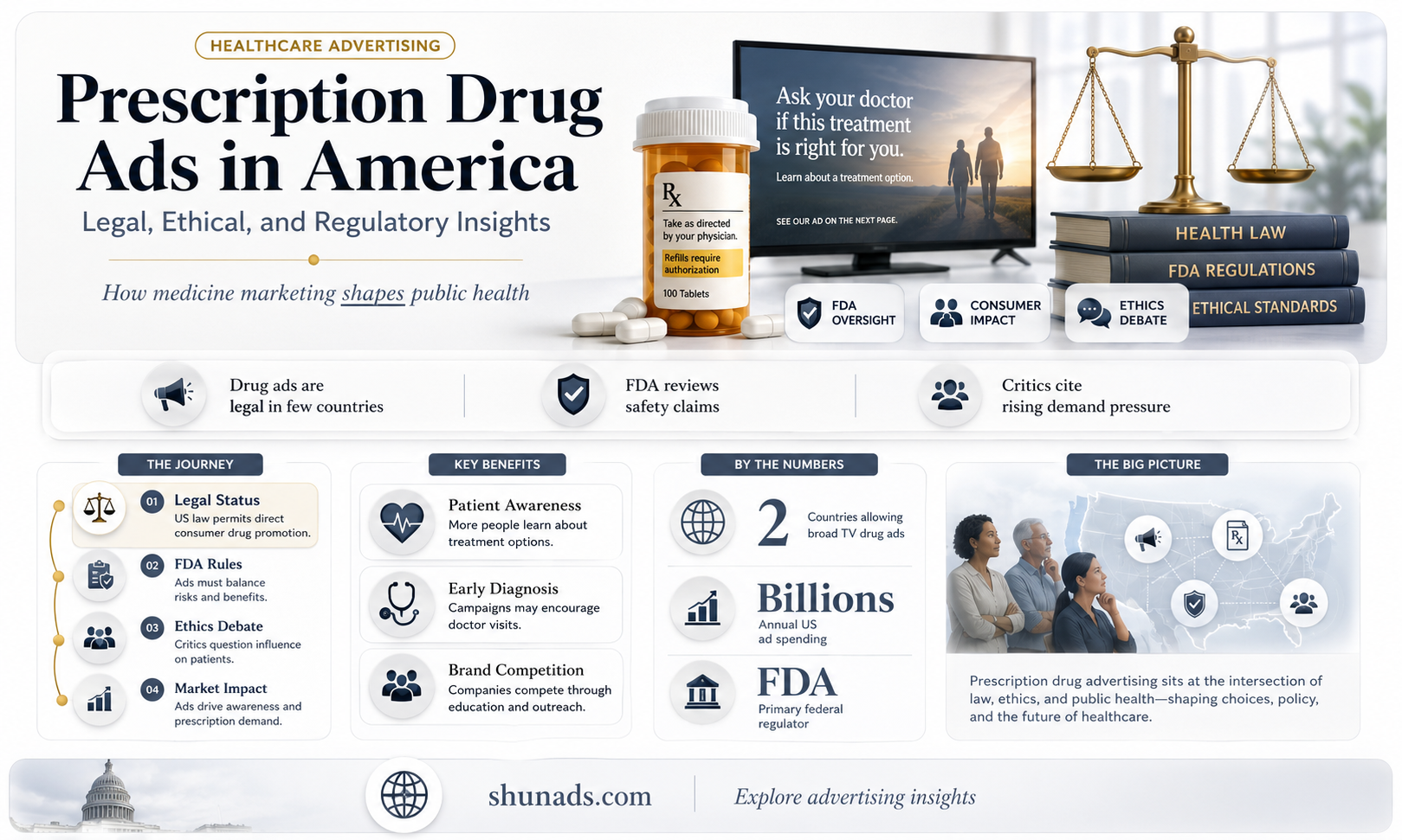 can prescription medicines be advertised in america