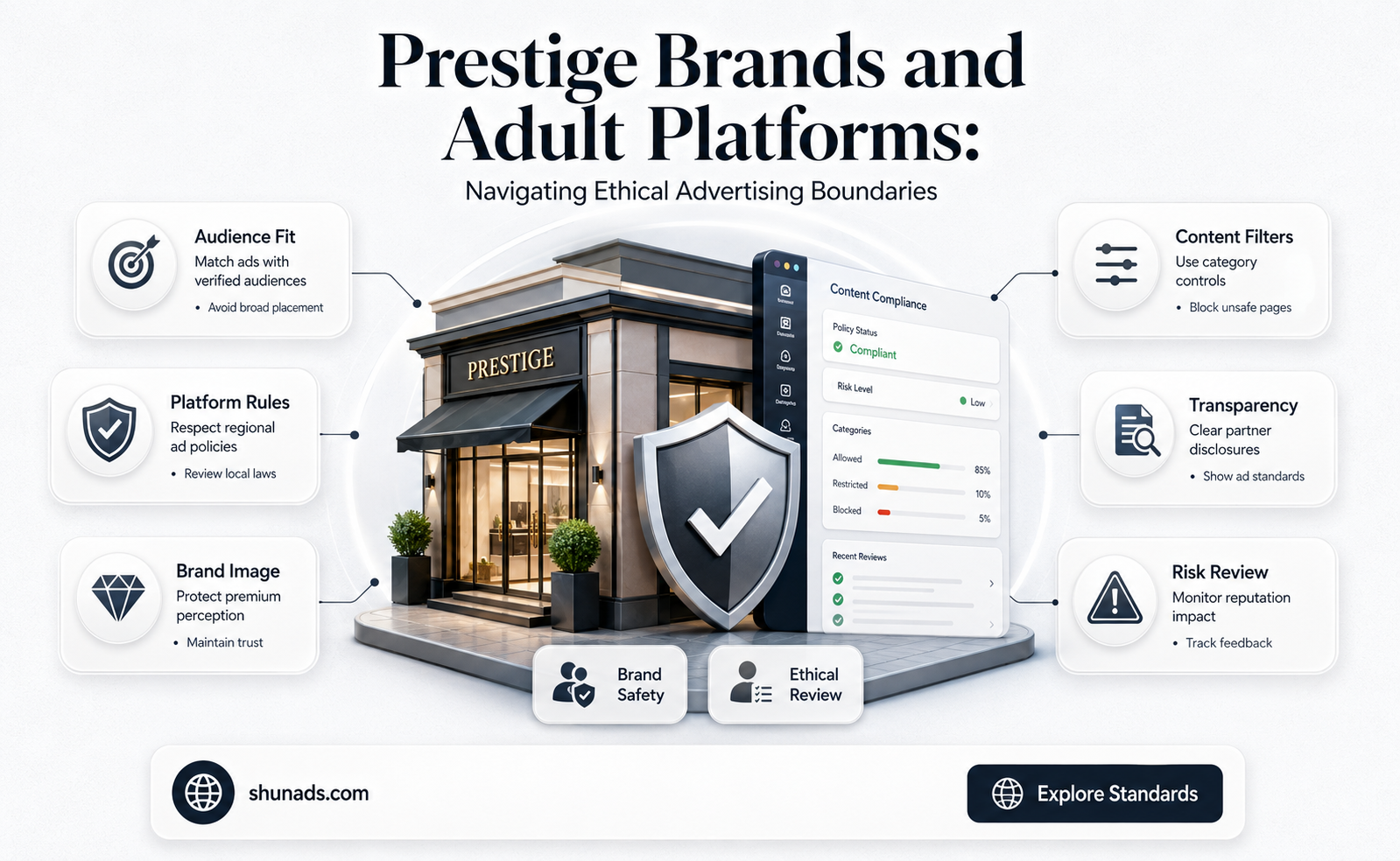 can sexual sites have prestige advertising