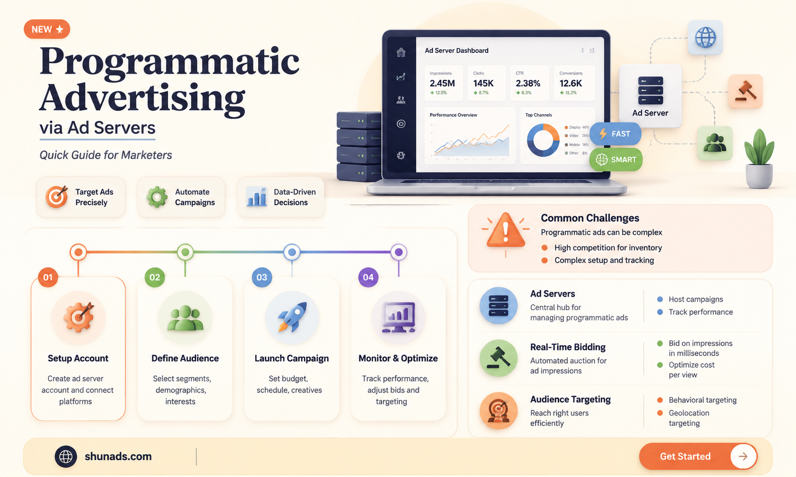 can i do programmatic advertising through an ad server