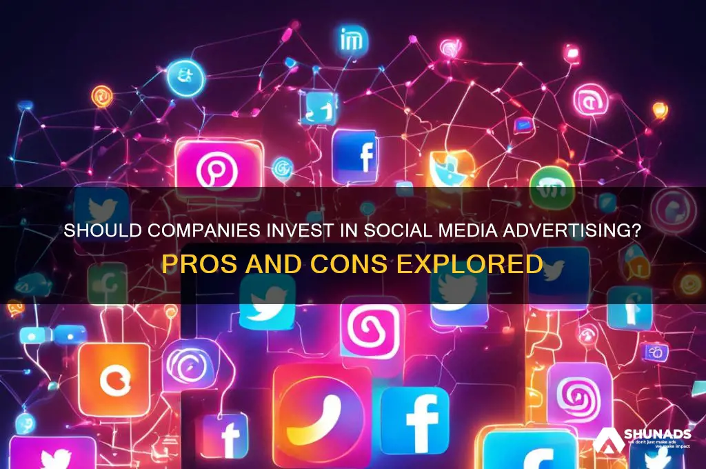 should a company advertise on social media