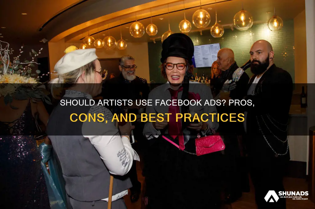should artists advertise on facebook ads