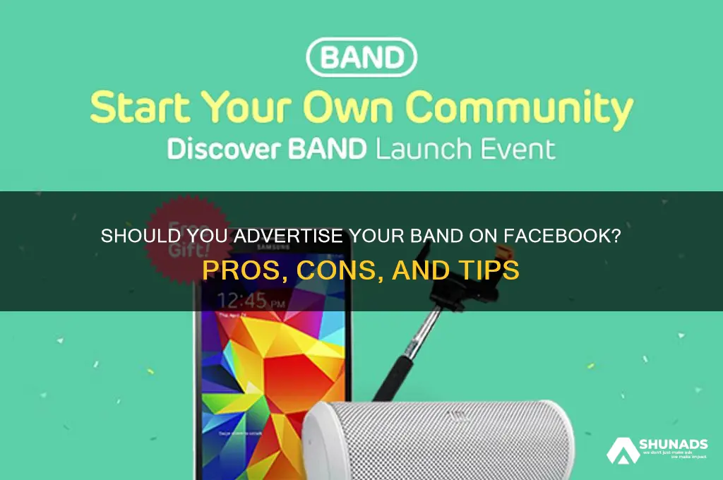 should i advertise my band on facebook
