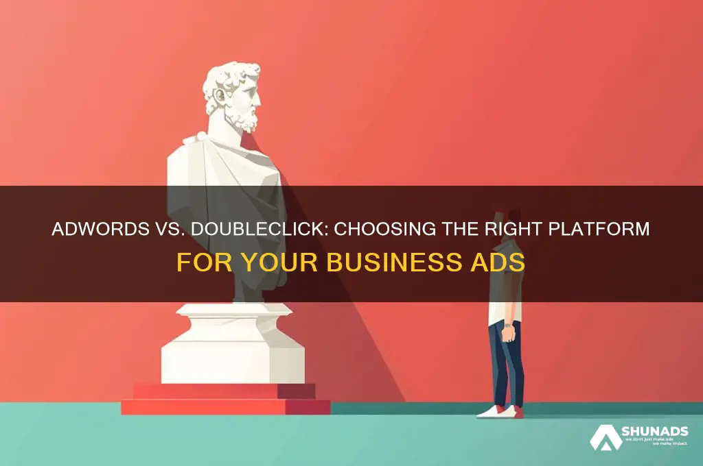 should i use adwords or doubleclick for advertising my business