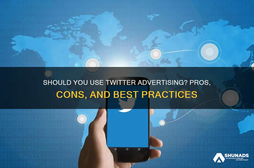 should i use the twitter advertising