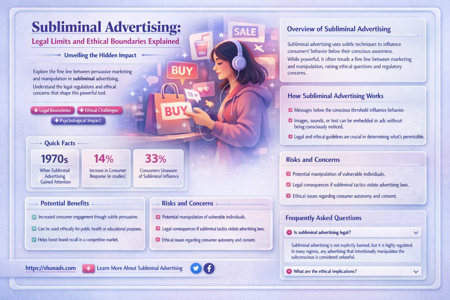 are advertisers allowed to use subliminal programing in ads