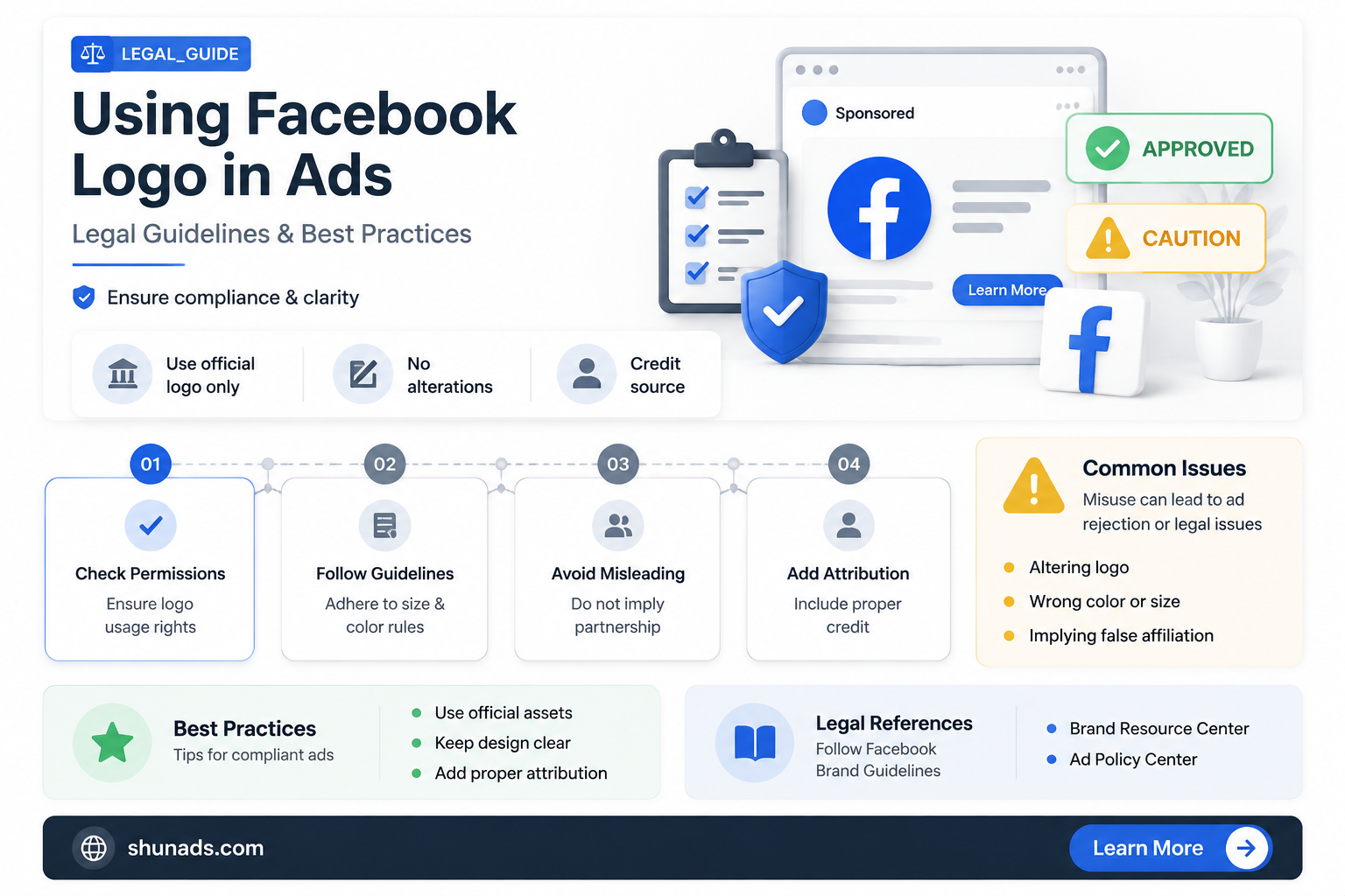 can i use facebook logo in advertising