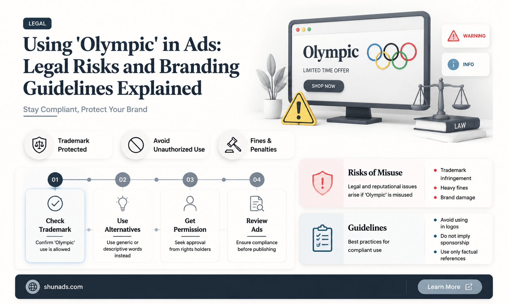 can i use the word olympic in my advertising