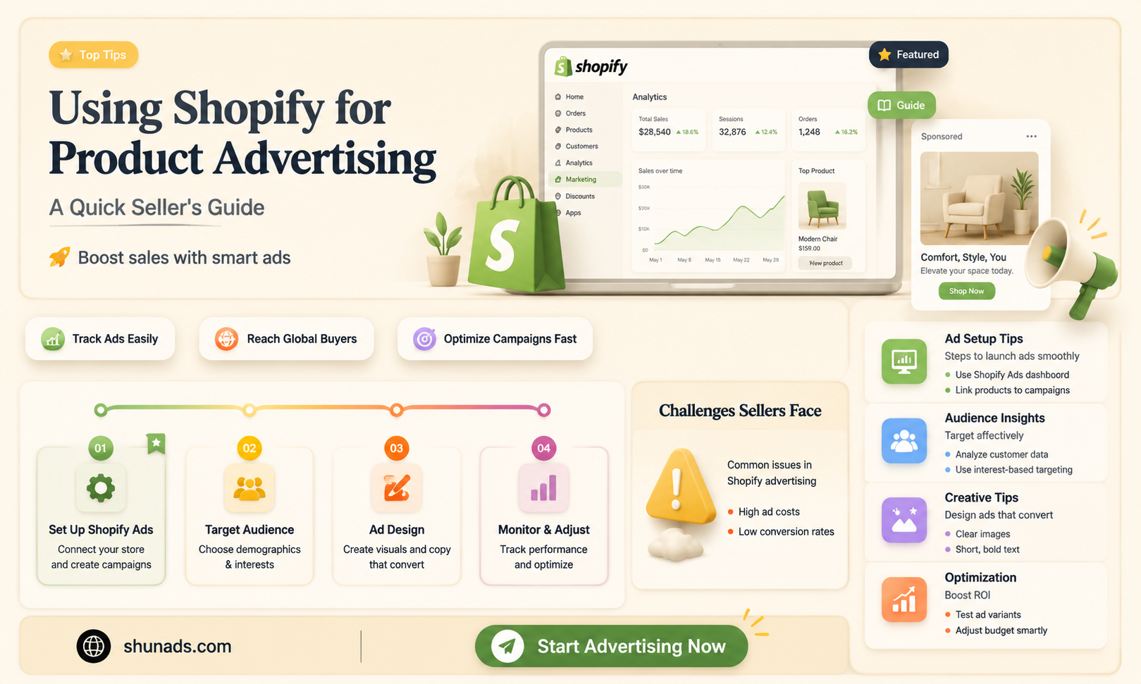 can i use shopify to advertise my product