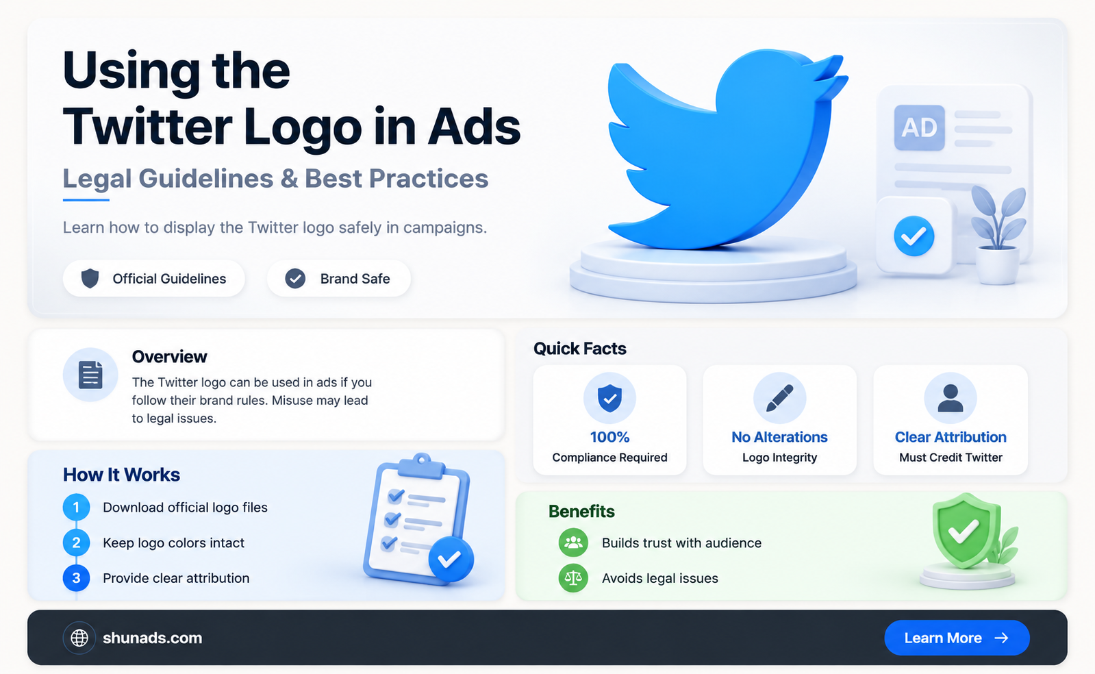 can i use the twitter logo in my advertising
