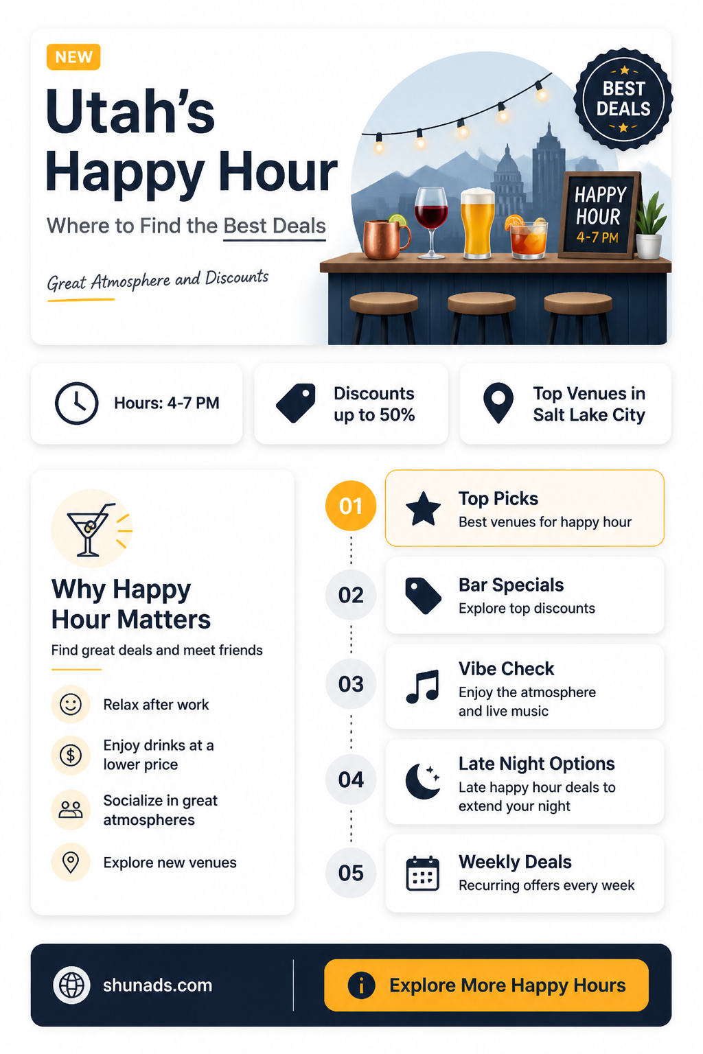 can advertise happy hour in utah