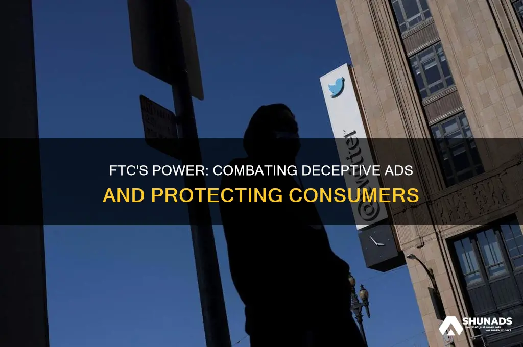 what actions can the ftc aganst untruth advertisments