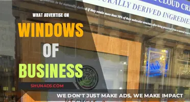 Boost Your Brand: Creative Window Advertising Ideas for Businesses