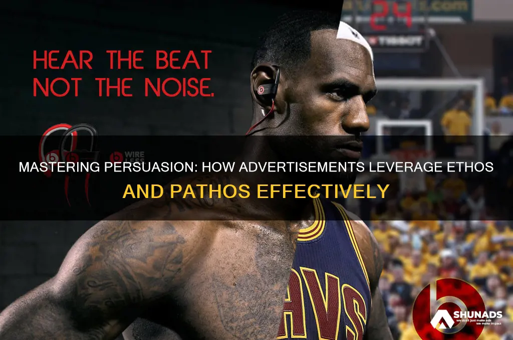 what advertise use ethos patho
