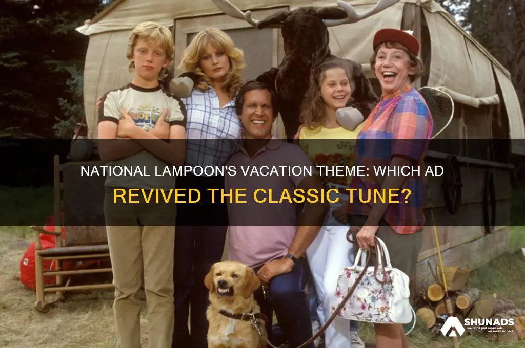 what advertisement uses the theme from national lampoon