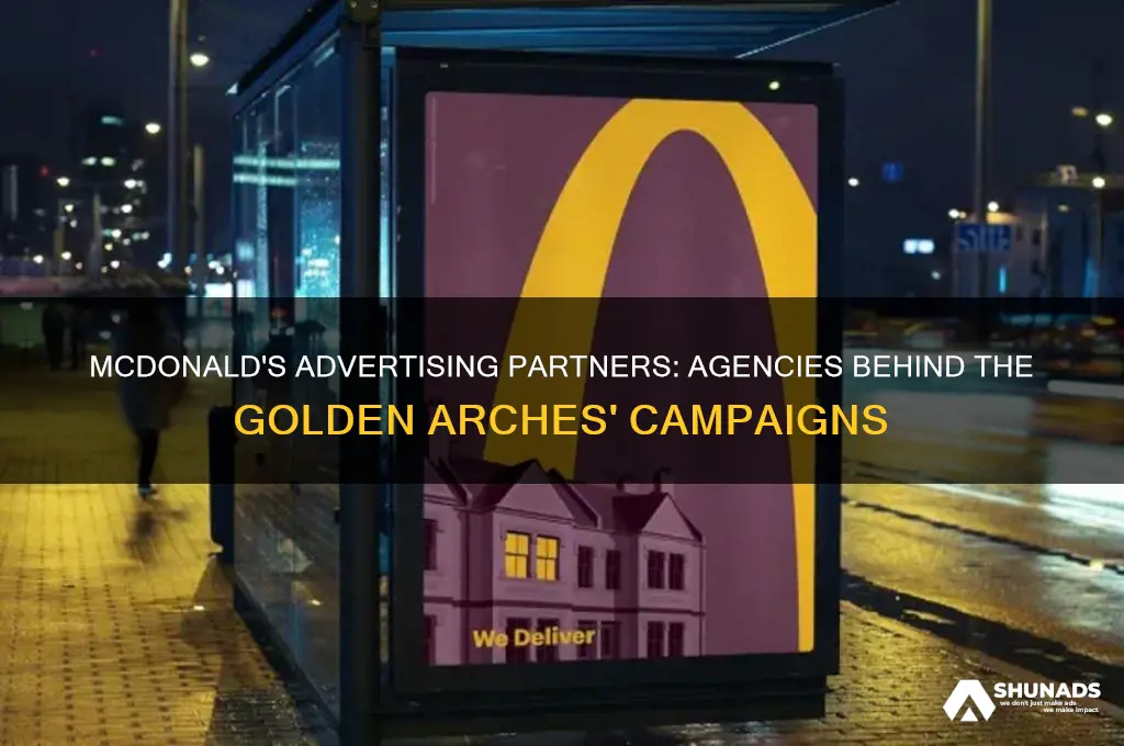 what advertising agencies do mcdonalds use