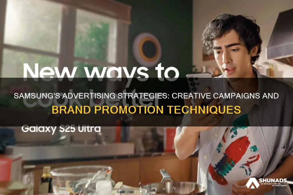what advertising does samsung use