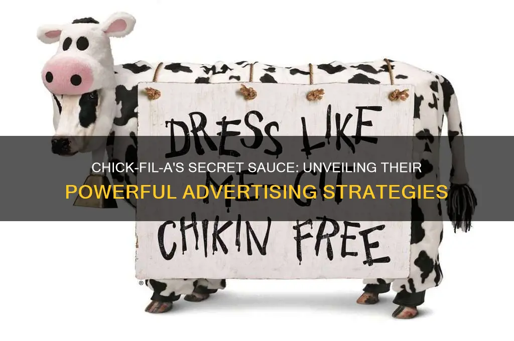 what advertising technique does chick fil a use