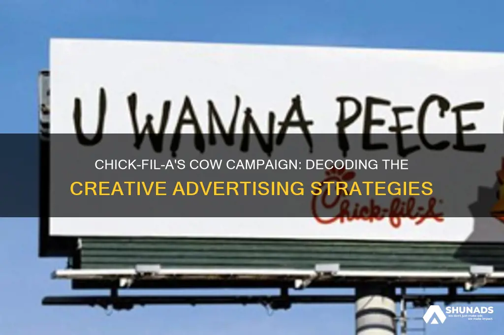 what advertising techniques were used in chick-fil-a