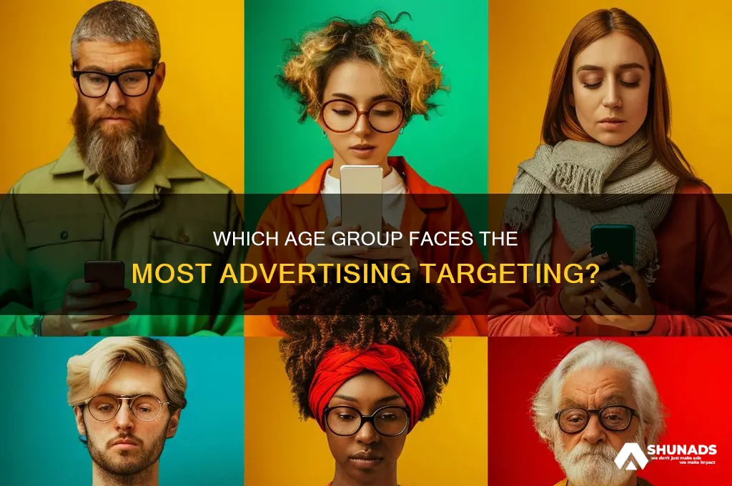 what age group gets advertised to the most