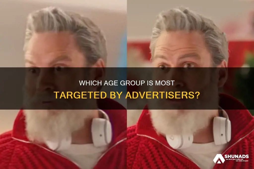 what age group gets advertising to the most