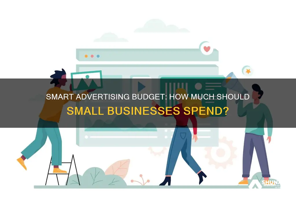 what amount should i spend on advertising a small business