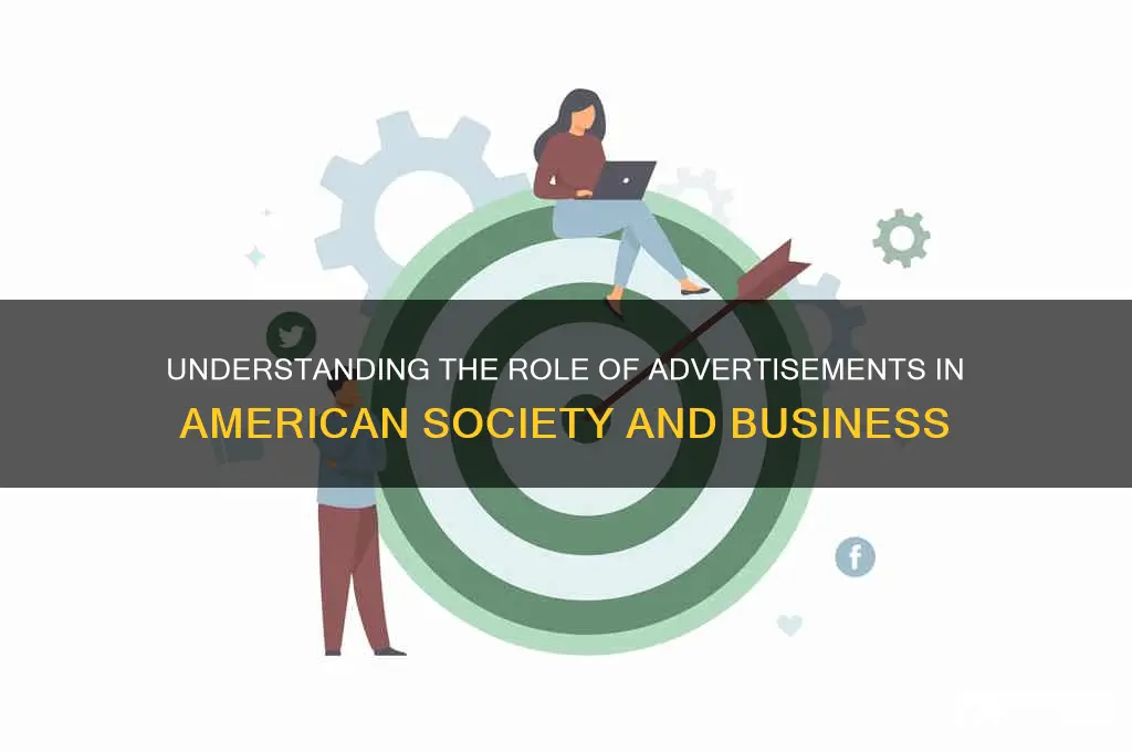 what are advertisements used for in the united states