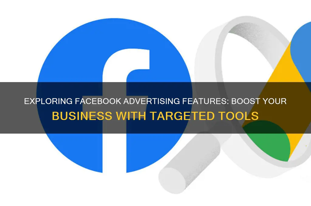 what are facebook advertising features