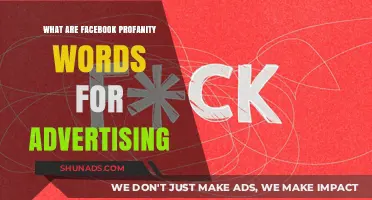 Facebook Ad Profanity Words: What to Avoid in Your Campaigns