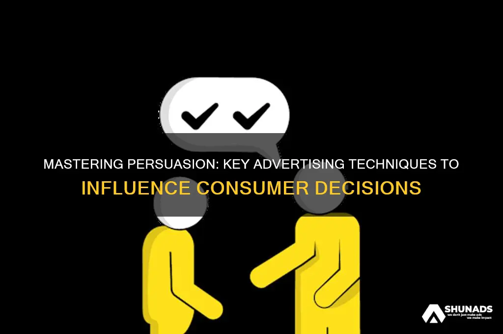 what are some common persuasive language techniques used in advertising