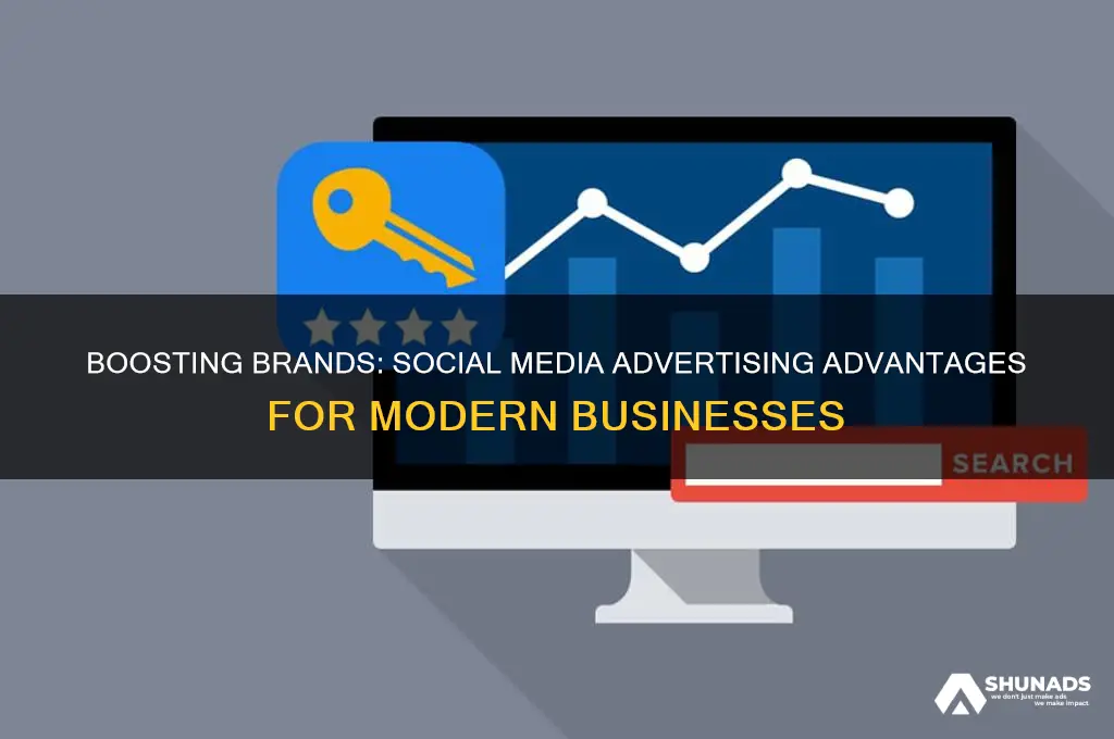 what are the advantages of using social media for advertising