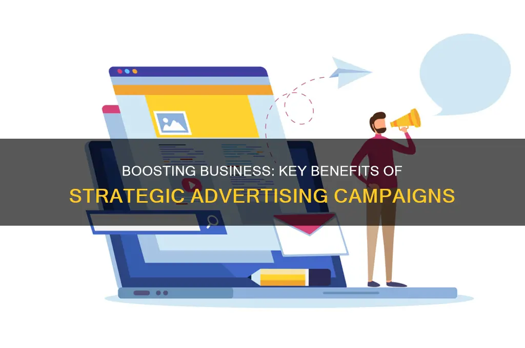 what are the benefits of advertising business