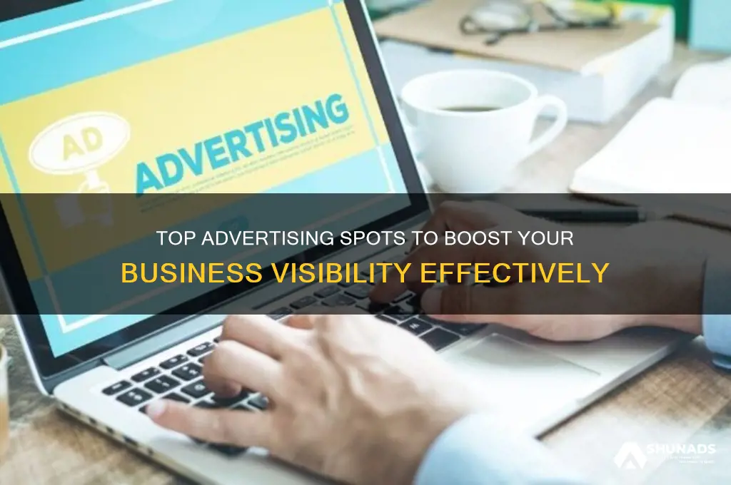 what are the best places to advertise your business