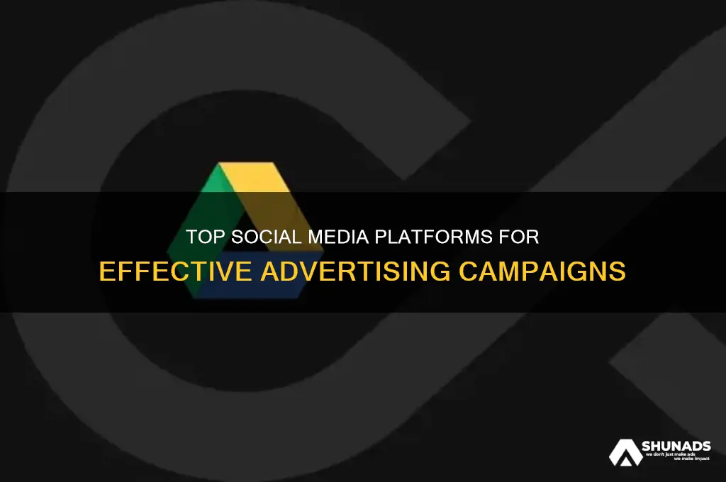 what are the social media platforms where you can advertise