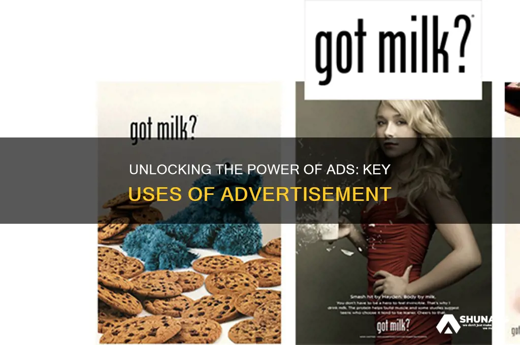 what are the uses of advertisement