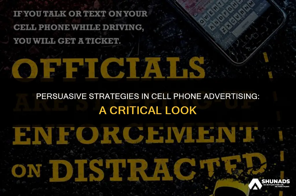 what arguments do cell phone advertisements make