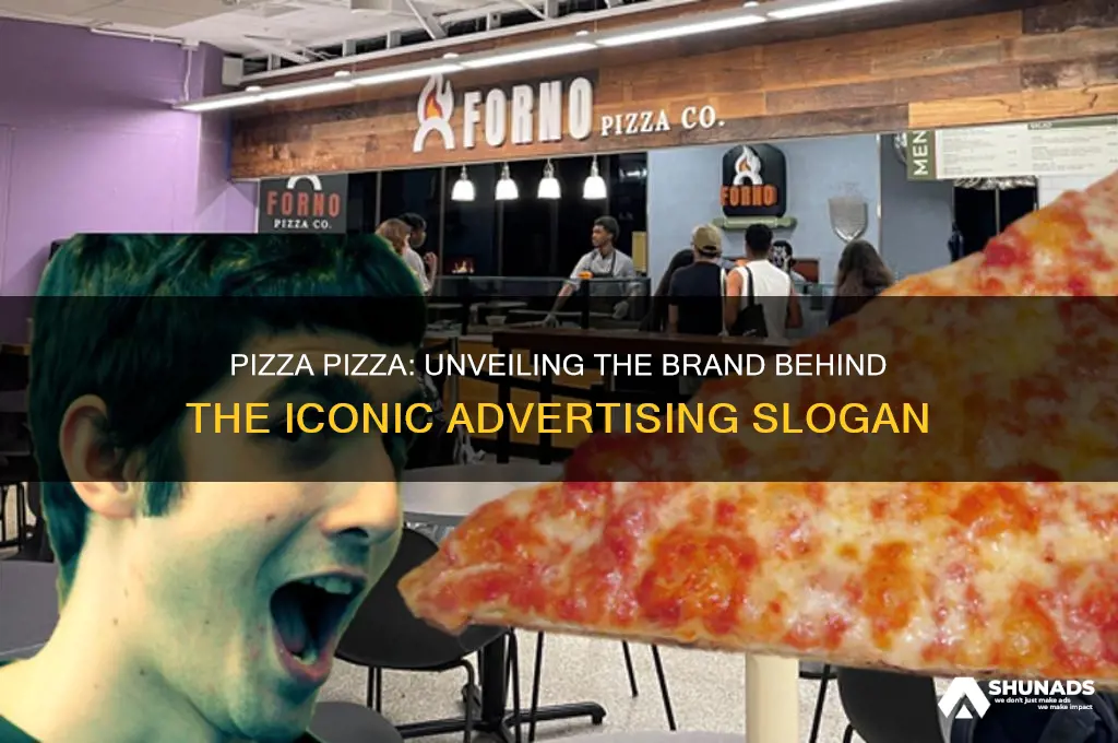 what brand uses this line in its advertising pizza pizza