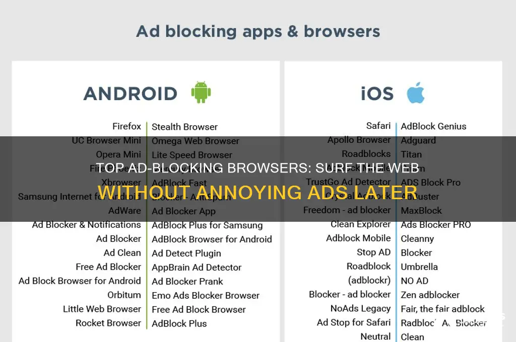 what browser can i use to prevent advertising later on