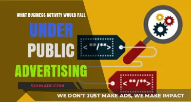 Public Advertising: Understanding Business Activities That Fall Under This Category