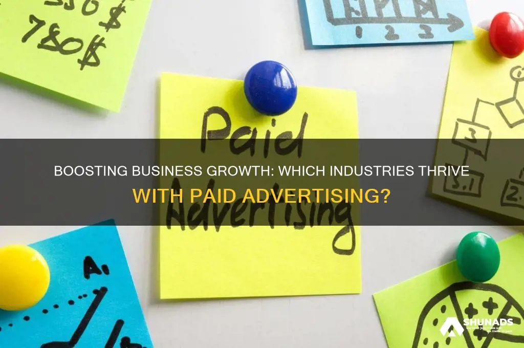 what businesses benefir from paid advertising