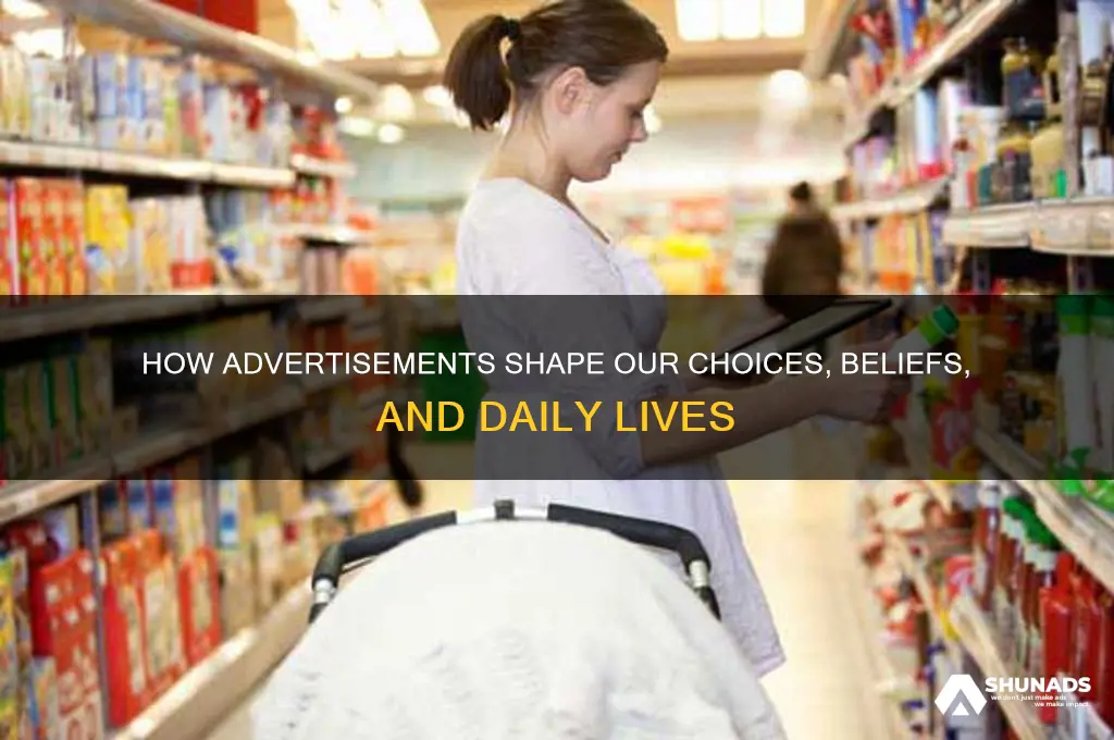 what can advertisements affect us