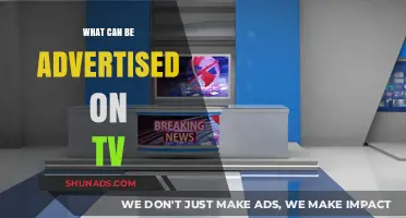 Exploring TV Advertising: What Products and Services Can Be Promoted?