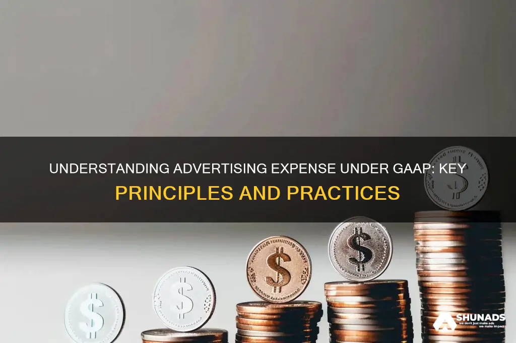 what can be called advertising expense gaap