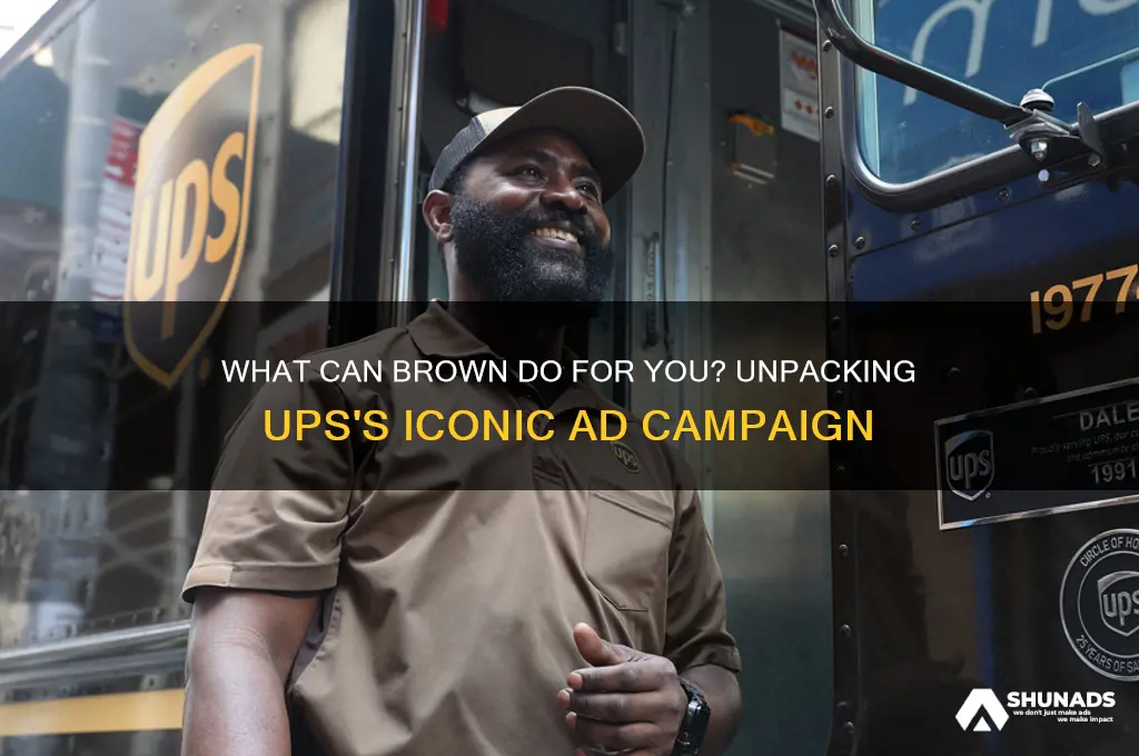 what can brown do for you advertising campaign