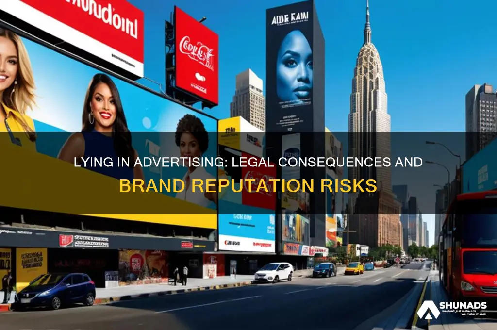 what can happen if i lie in advertising