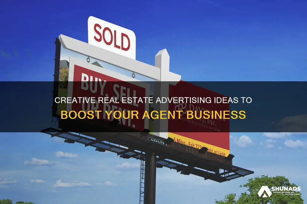what can i advertise as a real estate agent