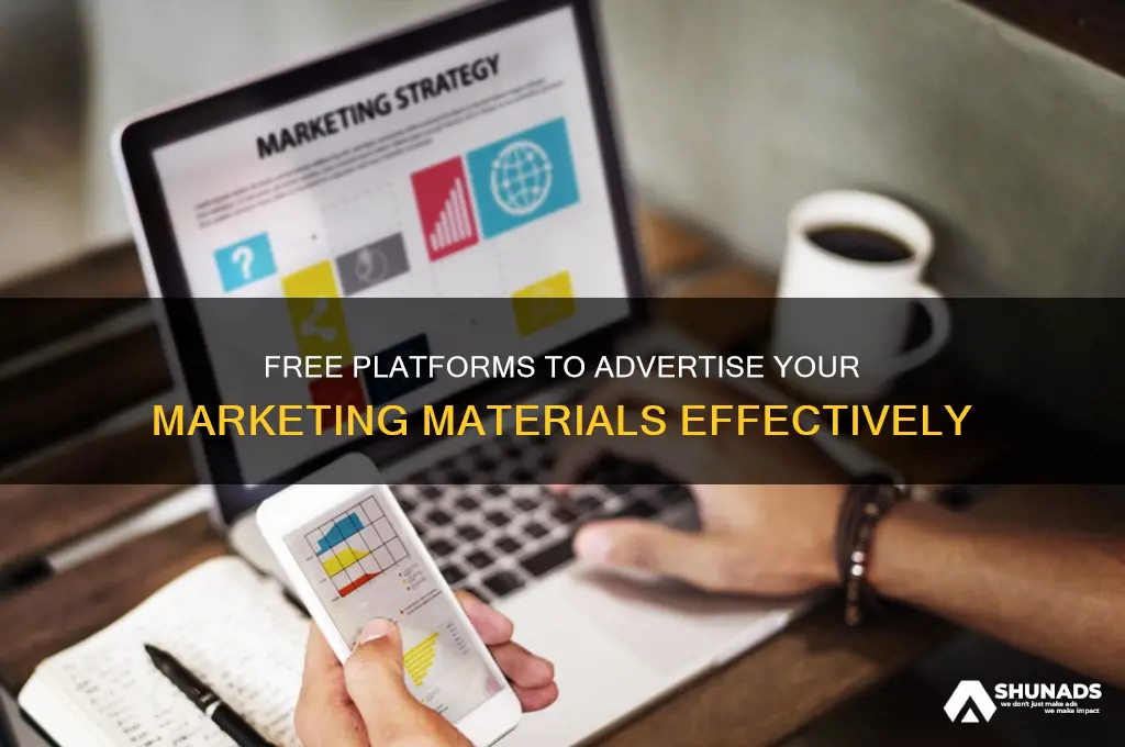 what can i advertise my marketing things on for free