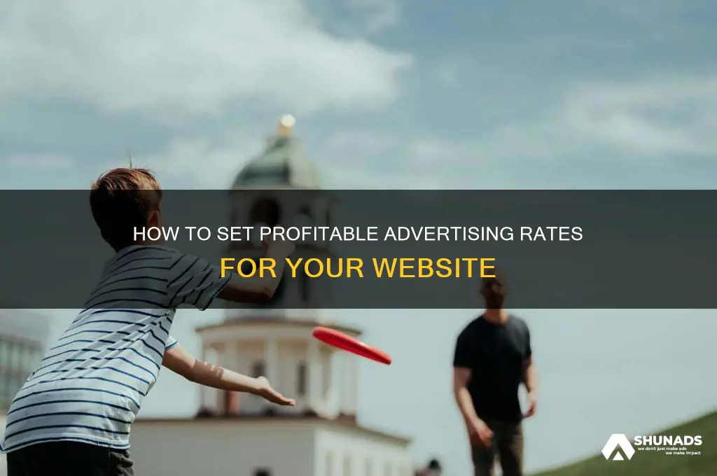 what can i charge for advertising on my website